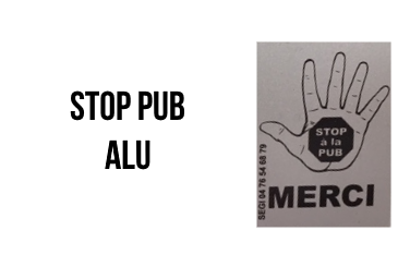 Stop Pub Alu